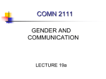 SOCIAL SCIENCE 1990J - COMN 2111 @ York University