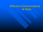 Communication At Work - SWSI (TAFE NSW) Moodle