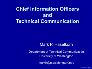 Strategic Management of Information and Communication Systems