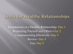 Skills for Healthy Relationships - Circle