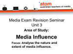 Media Exam Revision Seminar Unit