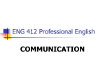 1- communication