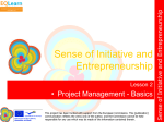 Sense of Initiative and Entrepreneurship