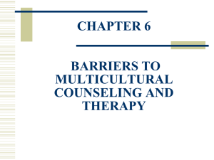 chapter 1 the multicultural journey to cultural competence