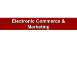 Electronic Commerce & Marketing