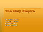 The Meiji Empire