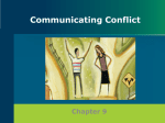 Communicating conflict