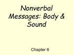 Nonverbal Messages - Napa Valley College