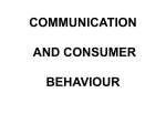 communication and consumer behaviour