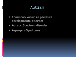 Autism - mrsashleymhelmsclass