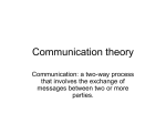 The Process and Effects of Mass Communications