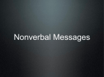 Nonverbal Messages
