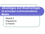 advantages and disadvantages of principal