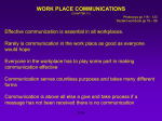 forms of workplace communication