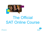 SAT Online Course - the School District of Palm Beach County