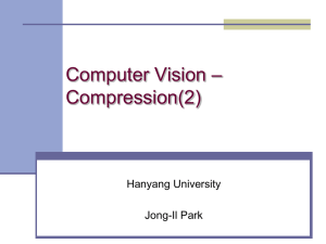 Lossless coding - Hanyang University