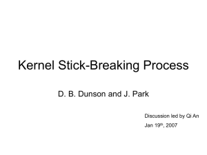 Kernel Stick-Breaking Process