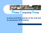 Tutorial on the chi2 test for goodness-of-fit testing
