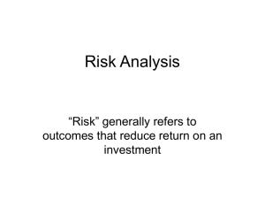 Risk Analysis - Purdue Agriculture