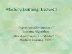 Machine Learning