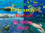 Statistics for Research In Ecology