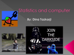 Statistics and computer