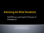 Advising At-Risk Students
