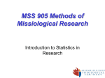 Mostert`s Introduction to Statistics in Research
