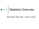 Statistics Overview2..
