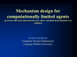Modern mechanism des.. - School of Computer Science
