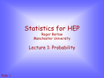 Lecture 1 - University of Manchester
