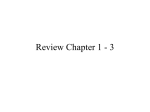 Review Chapter1-3