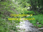 Lecture 04. Organization of statistical research