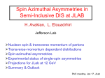 Spin Azimuthal Asymmetries inSemi-Inclusive DIS at