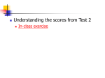 Psychological Statistics PSYC 2330