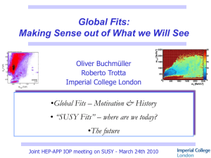 Global Fits: Making sense out of what we will see