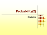 Probability(2)