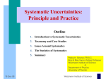 WISSystematics18Dec08 - University of Toronto, Particle Physics