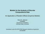 Bayesian Analysis of Discrete Compositional Data