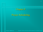 projectscheduling