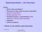 Data Assimilation