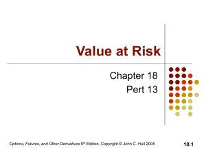 Value at Risk - Binus Repository