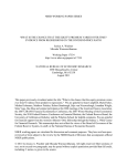 NBER WORKING PAPER SERIES EVIDENCE FROM REGRESSIONS ON THE DIVIDEND-PRICE RATIO