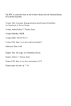 This PDF is a selection from an out-of-print volume from... of Economic Research Volume Title: Consumer Buying Intentions and Purchase Probability: