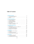 Table of Contents 1 Introduction to Vectors
