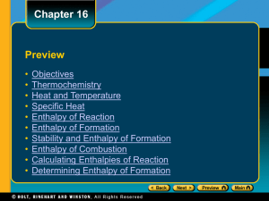 Reaction Energy