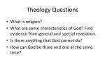 Theology Questions