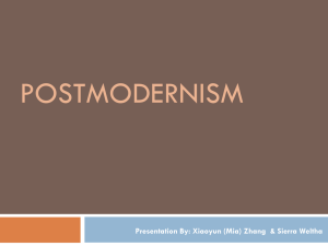 Postmodernism