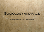 Sociology and race