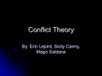 Iowa State University: Conflict Theory